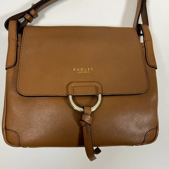 Radley London Brown Leather Crossbody Bag - Picture 2 of 15